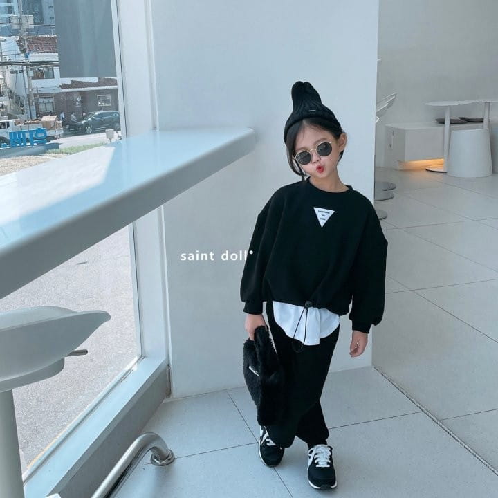 SAINT DOLL - Korean Children Fashion - #Kfashion4kids - Triangle String Sweatshirt - 10