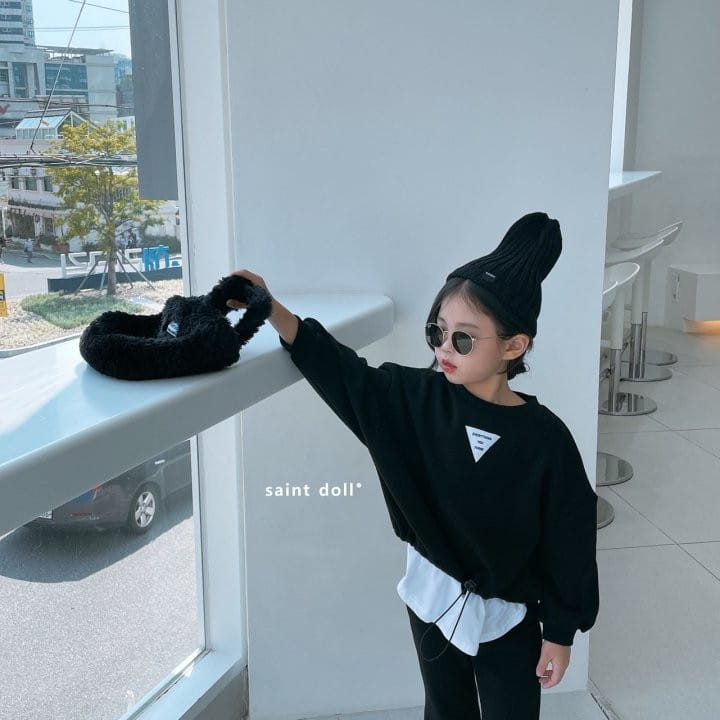 SAINT DOLL - Korean Children Fashion - #Kfashion4kids - Triangle String Sweatshirt - 11