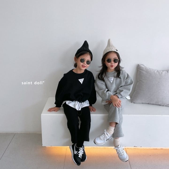 SAINT DOLL - Korean Children Fashion - #Kfashion4kids - Triangle String Sweatshirt - 2
