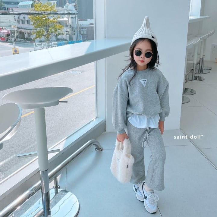 SAINT DOLL - Korean Children Fashion - #Kfashion4kids - Triangle String Sweatshirt - 7