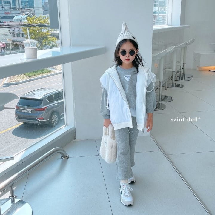 SAINT DOLL - Korean Children Fashion - #Kfashion4kids - Triangle String Sweatshirt - 9
