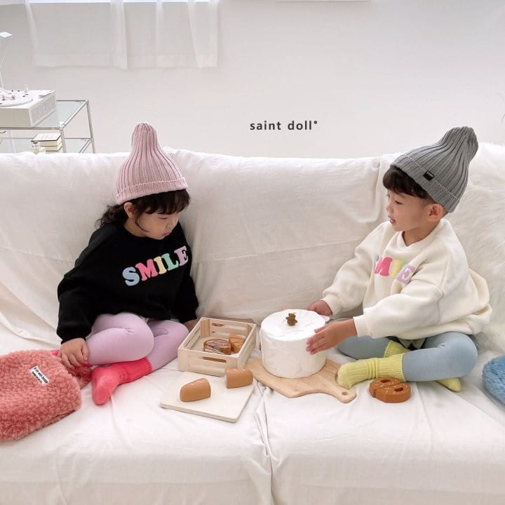 SAINT DOLL - Korean Children Fashion - #Kfashion4kids - Smile Balpoi Sweatshirt