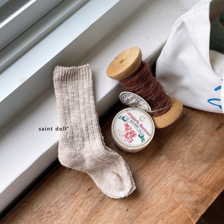 SAINT DOLL - Korean Children Fashion - #Kfashion4kids - Bocha Socks Set [set of 4] - 2