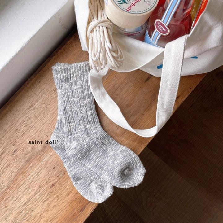 SAINT DOLL - Korean Children Fashion - #Kfashion4kids - Bocha Socks Set [set of 4] - 4