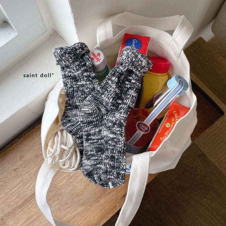 SAINT DOLL - Korean Children Fashion - #Kfashion4kids - Bocha Socks Set [set of 4] - 5
