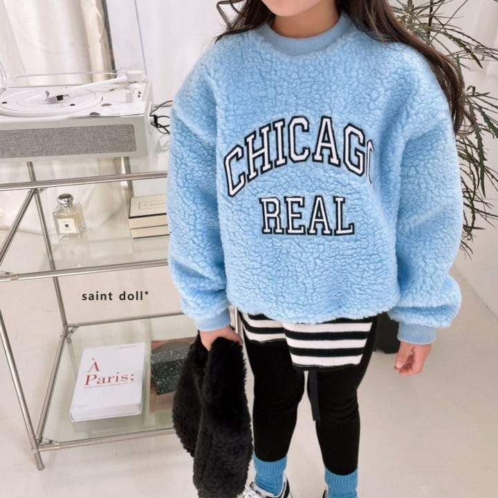 SAINT DOLL - Korean Children Fashion - #Kfashion4kids - Chicago Fleece Sweatshirt - 10