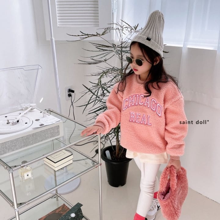 SAINT DOLL - Korean Children Fashion - #Kfashion4kids - Chicago Fleece Sweatshirt - 7