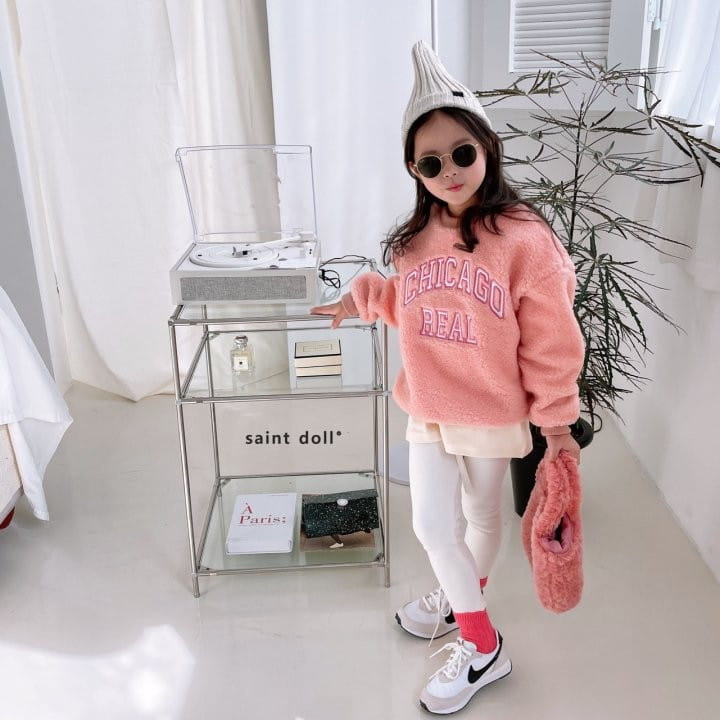 SAINT DOLL - Korean Children Fashion - #Kfashion4kids - Chicago Fleece Sweatshirt - 8
