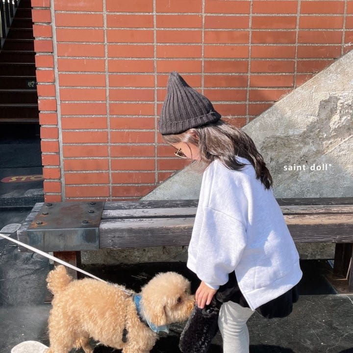 SAINT DOLL - Korean Children Fashion - #Kfashion4kids - Unbal Simple Sweatshirt - 11