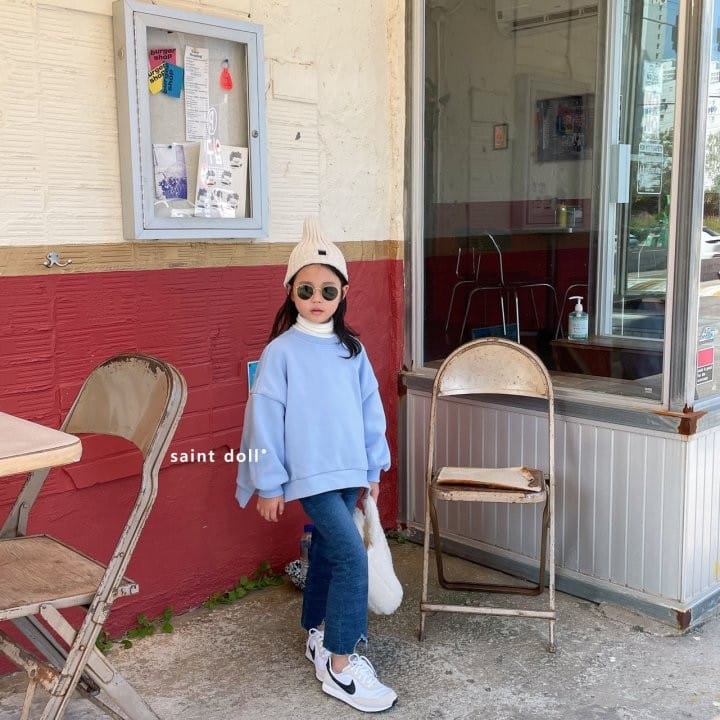 SAINT DOLL - Korean Children Fashion - #Kfashion4kids - Unbal Simple Sweatshirt - 6