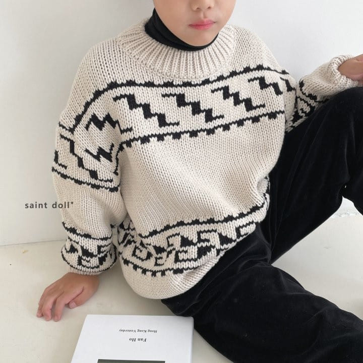 SAINT DOLL - Korean Children Fashion - #Kfashion4kids - Esabel Knit - 9