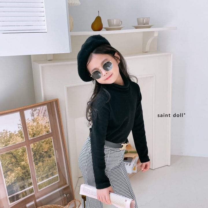 SAINT DOLL - Korean Children Fashion - #Kfashion4kids - Cutting Turtleneck Tee