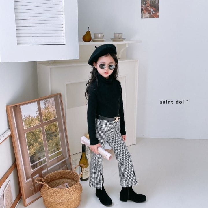 SAINT DOLL - Korean Children Fashion - #Kfashion4kids - Cutting Turtleneck Tee - 3