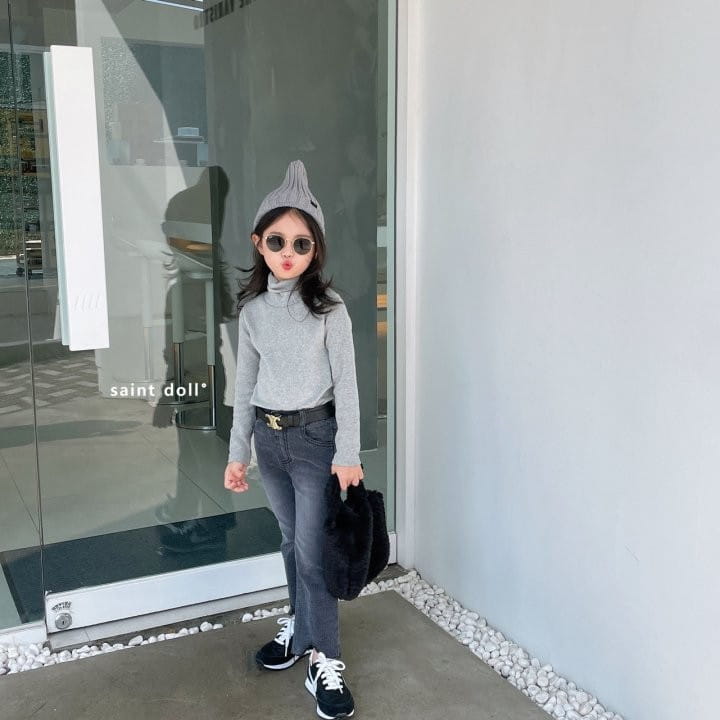 SAINT DOLL - Korean Children Fashion - #Kfashion4kids - Cutting Turtleneck Tee - 7