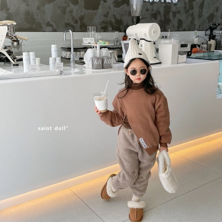 SAINT DOLL - Korean Children Fashion - #Kfashion4kids - Slit Patch Sweatshirt - 10
