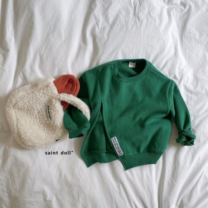 SAINT DOLL - Korean Children Fashion - #Kfashion4kids - Slit Patch Sweatshirt - 2