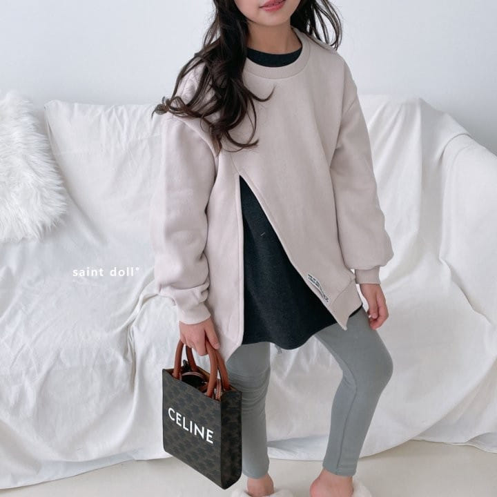 SAINT DOLL - Korean Children Fashion - #Kfashion4kids - Slit Patch Sweatshirt - 5