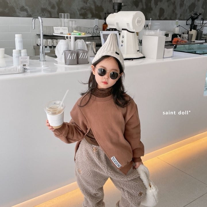 SAINT DOLL - Korean Children Fashion - #Kfashion4kids - Slit Patch Sweatshirt - 9