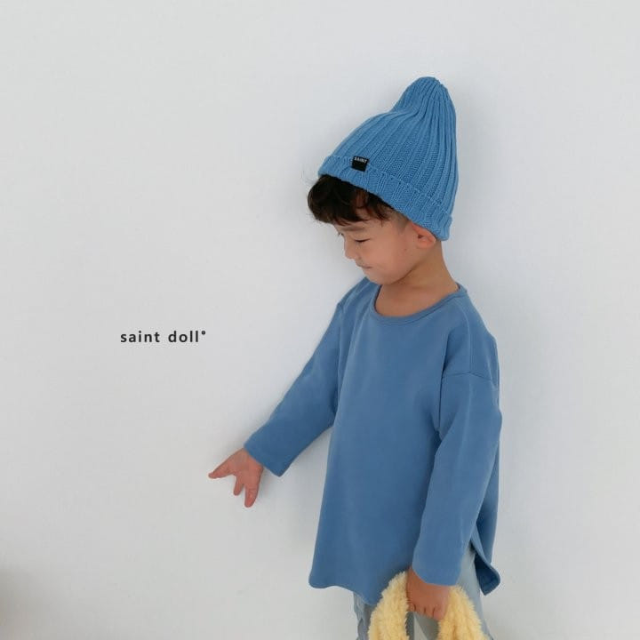 SAINT DOLL - Korean Children Fashion - #Kfashion4kids - Peach Slit Tee - 2