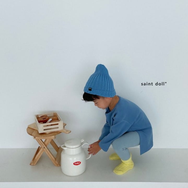 SAINT DOLL - Korean Children Fashion - #Kfashion4kids - Peach Slit Tee - 3