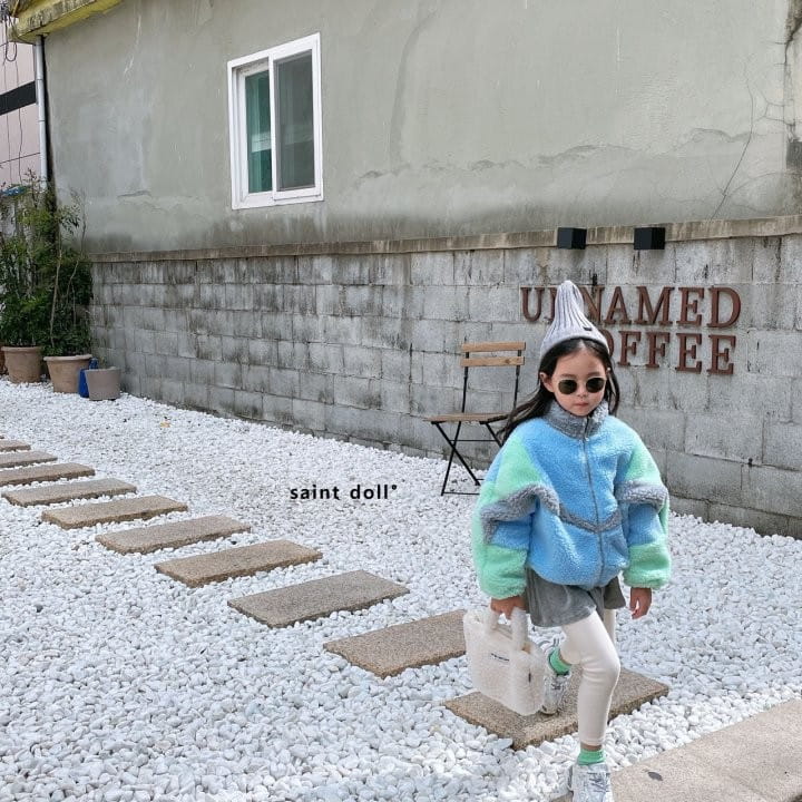 SAINT DOLL - Korean Children Fashion - #Kfashion4kids - Veloure Skirt Leggings - 10