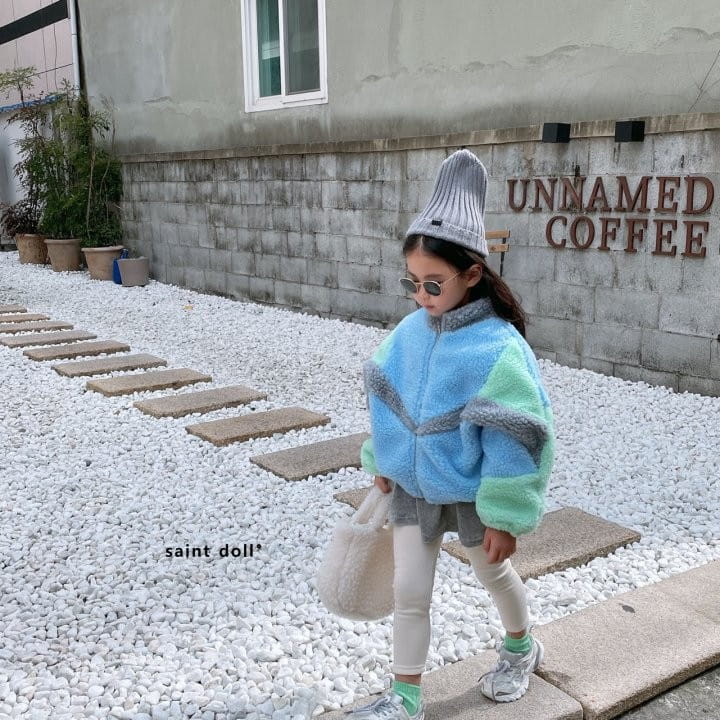 SAINT DOLL - Korean Children Fashion - #Kfashion4kids - Veloure Skirt Leggings - 11