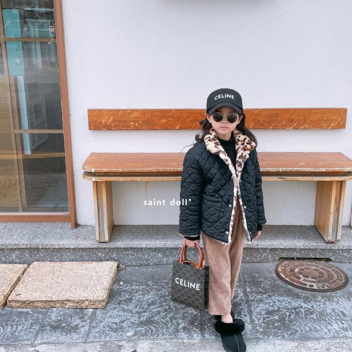 SAINT DOLL - Korean Children Fashion - #Kfashion4kids - Veloure Wide Pants - 4