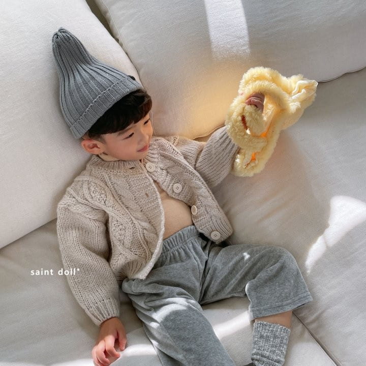 SAINT DOLL - Korean Children Fashion - #Kfashion4kids - Veloure Wide Pants - 7