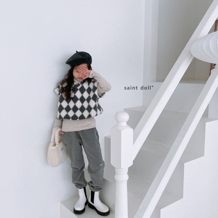 SAINT DOLL - Korean Children Fashion - #Kfashion4kids - Color Embroidery Jogger Pants - 2