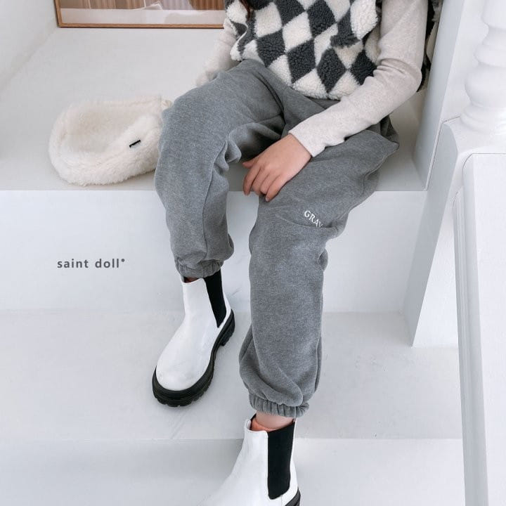 SAINT DOLL - Korean Children Fashion - #Kfashion4kids - Color Embroidery Jogger Pants - 3