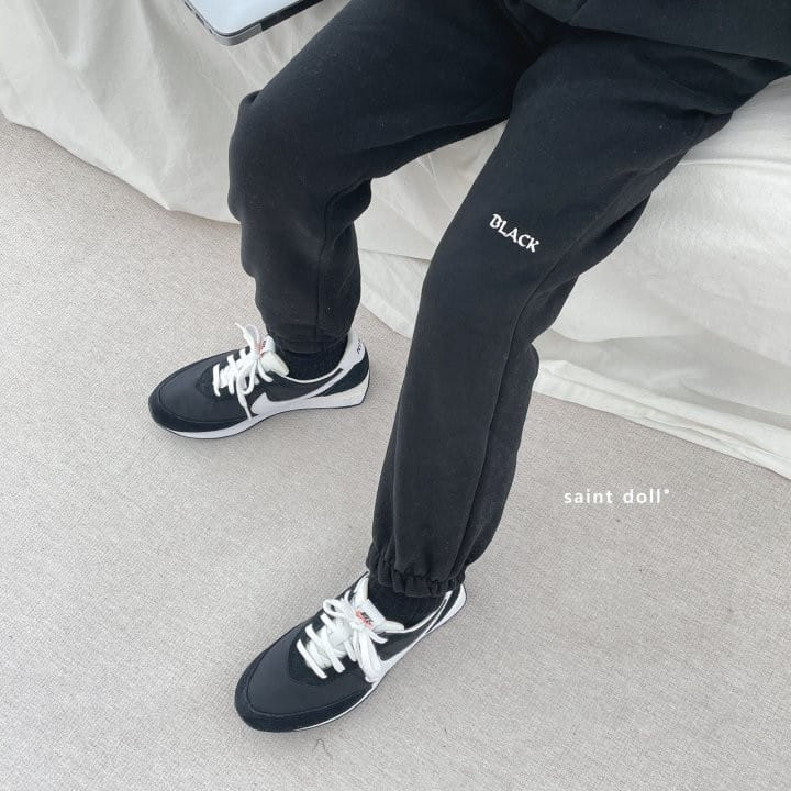 SAINT DOLL - Korean Children Fashion - #Kfashion4kids - Color Embroidery Jogger Pants - 7