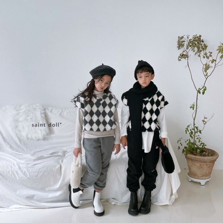 SAINT DOLL - Korean Children Fashion - #Kfashion4kids - Color Embroidery Jogger Pants - 8