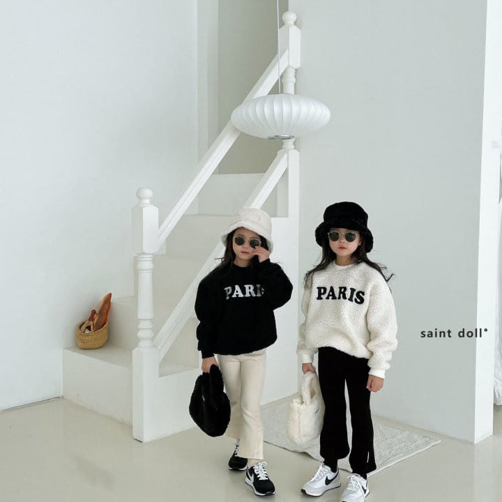 SAINT DOLL - Korean Children Fashion - #Kfashion4kids - Patch Slit Wide Pants - 2