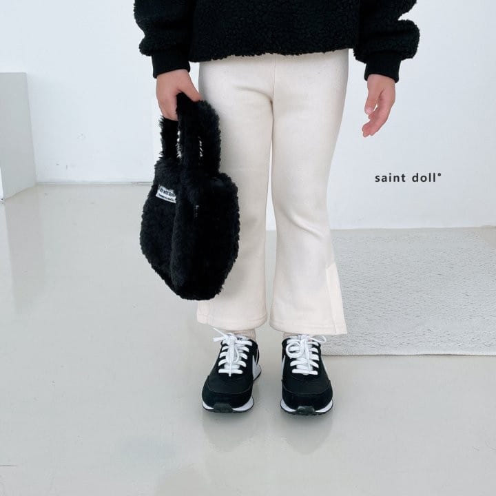 SAINT DOLL - Korean Children Fashion - #Kfashion4kids - Patch Slit Wide Pants - 5