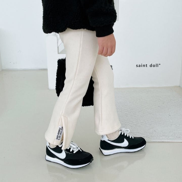 SAINT DOLL - Korean Children Fashion - #Kfashion4kids - Patch Slit Wide Pants - 6