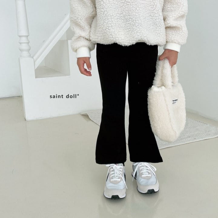 SAINT DOLL - Korean Children Fashion - #Kfashion4kids - Patch Slit Wide Pants - 8