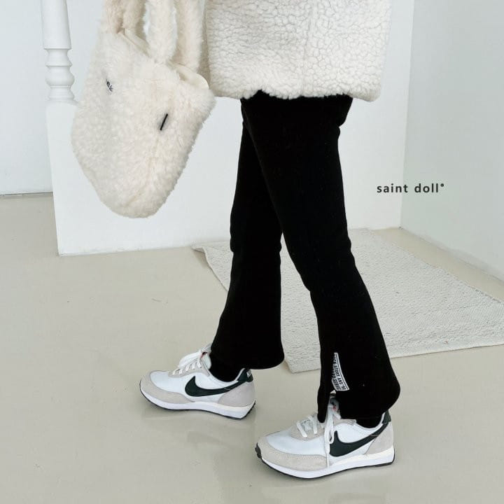 SAINT DOLL - Korean Children Fashion - #Kfashion4kids - Patch Slit Wide Pants - 9