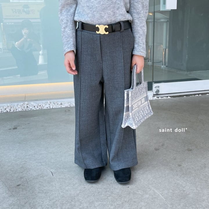 SAINT DOLL - Korean Children Fashion - #Kfashion4kids - Pintuck Wide Pants