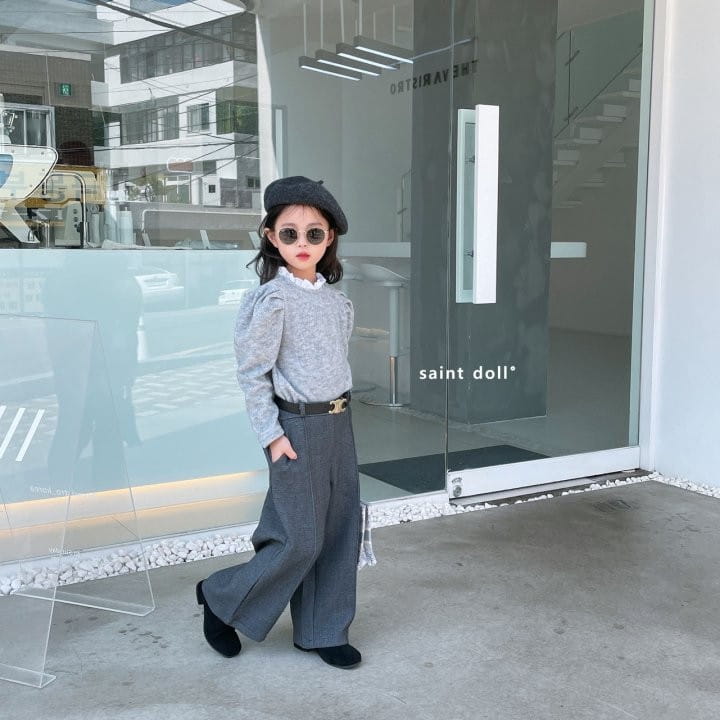 SAINT DOLL - Korean Children Fashion - #Kfashion4kids - Pintuck Wide Pants - 3
