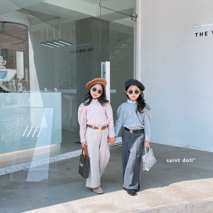 SAINT DOLL - Korean Children Fashion - #Kfashion4kids - Pintuck Wide Pants - 8