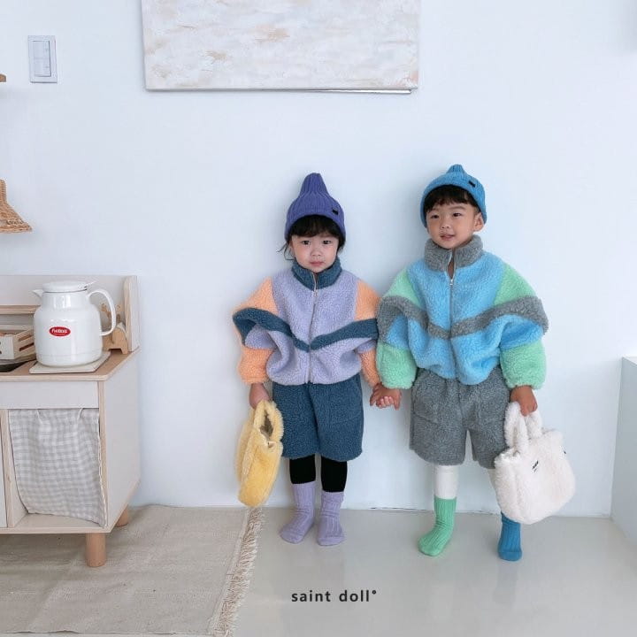 SAINT DOLL - Korean Children Fashion - #Kfashion4kids - Fleece Capri Pants