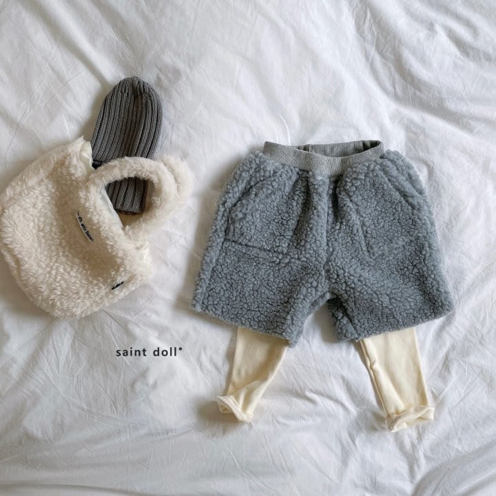 SAINT DOLL - Korean Children Fashion - #Kfashion4kids - Fleece Capri Pants - 12