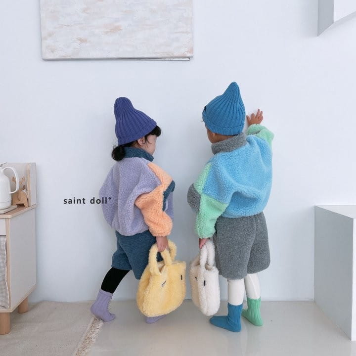 SAINT DOLL - Korean Children Fashion - #Kfashion4kids - Fleece Capri Pants - 3