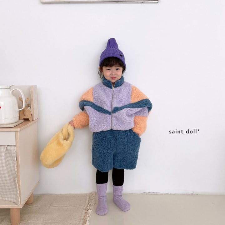 SAINT DOLL - Korean Children Fashion - #Kfashion4kids - Fleece Capri Pants - 4