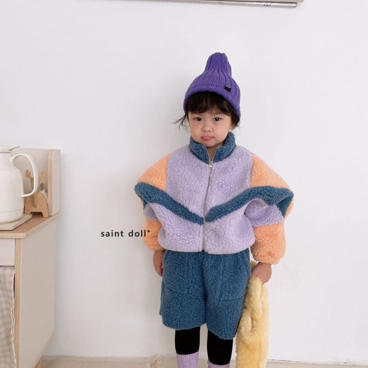SAINT DOLL - Korean Children Fashion - #Kfashion4kids - Fleece Capri Pants - 6