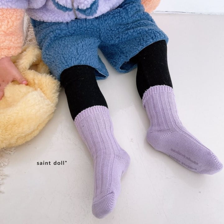 SAINT DOLL - Korean Children Fashion - #Kfashion4kids - Fleece Capri Pants - 7