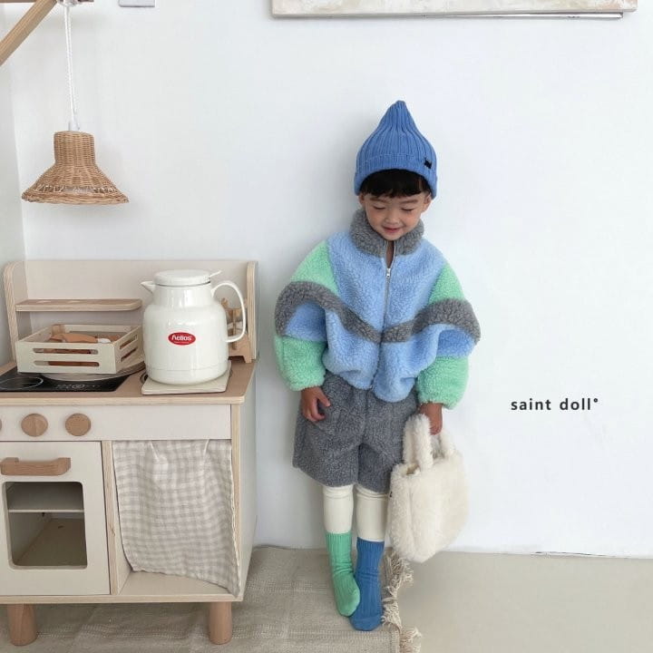 SAINT DOLL - Korean Children Fashion - #Kfashion4kids - Fleece Capri Pants - 8