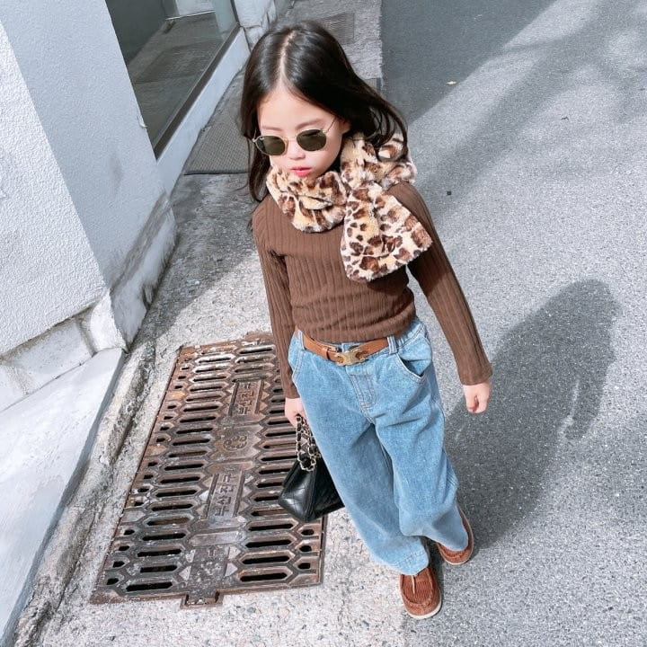 SAINT DOLL - Korean Children Fashion - #Kfashion4kids - Fluffy Muffler - 9
