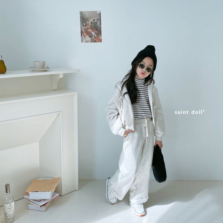 SAINT DOLL - Korean Children Fashion - #Kfashion4kids - Fleece Roll-up Pants - 2