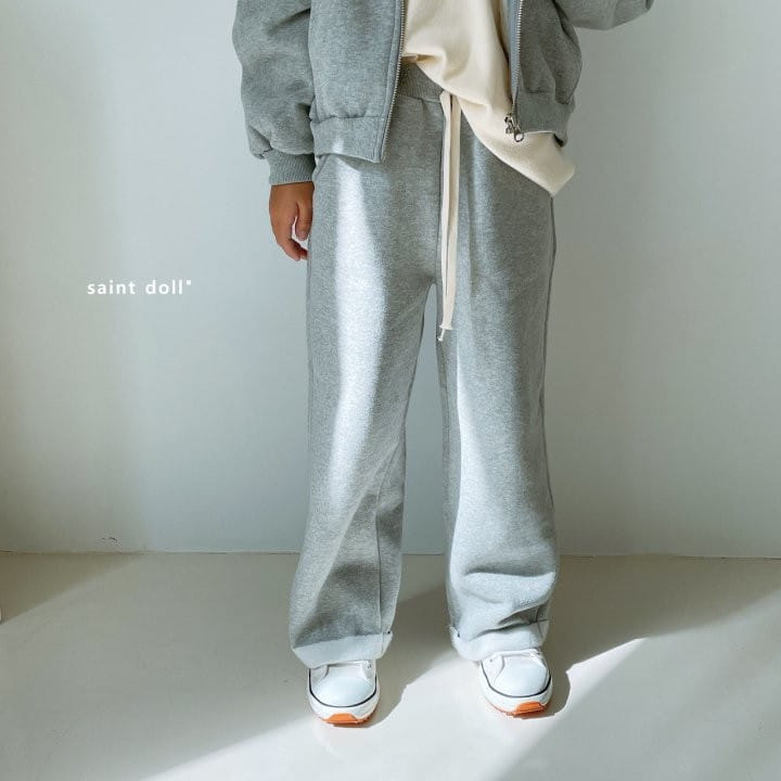 SAINT DOLL - Korean Children Fashion - #Kfashion4kids - Fleece Roll-up Pants - 5